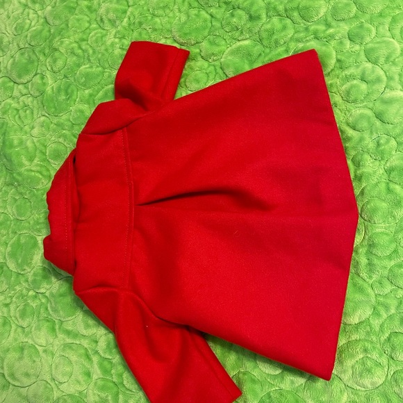 Red baby pea coat - Picture 3 of 3